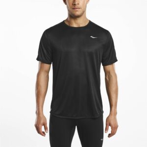 Saucony HYDRALITE SHORT SLEEVE – חולצת ריצה גברים סאקוני בצבע שחור