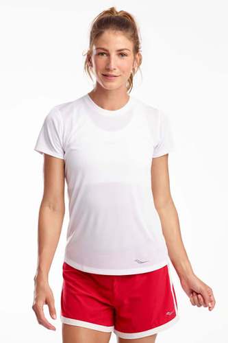 חולצת ריצה נשים סאקוני | מגוון צבעים | Saucony STOPWATCH SHORT SLEEVE