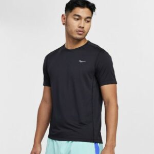 חולצת ריצה גברים שרוול קצר סאקוני | מגוון צבעים | Saucony STOPWATCH SHORT SLEEVE