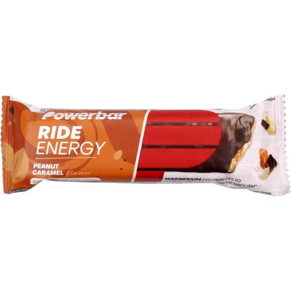 חטיף חלבון רייד אנרג'י פאוור בר | בוטנים קרמל | Powerbar RIDE ENERGY Peanut Caramel