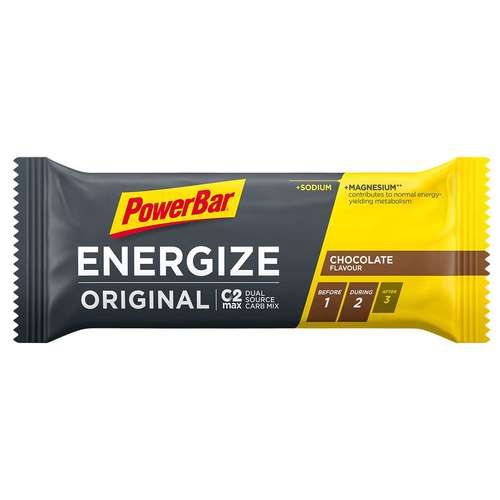 חטיף אנרגיה פאוורבר אנרג'ייז בטעם שוקולד | Powerbar ENERGIZE ORIGINAL Chocolate