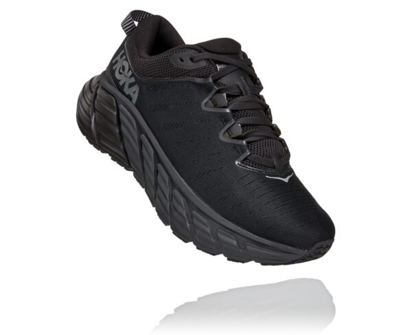 נעלי ספורט לגברים הוקה גביוטה 3 רחבות שחור | HOKA Gaviota 3 Wide