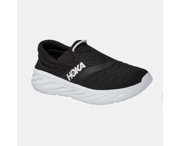 נעלי הליכה לנשים הוקה אורה 2 שחור/לבן | Hoka Ora 2 Recovery Shoes