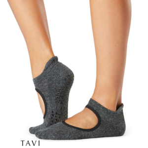 גרבי אחיזה נמוכות לפילאטיס ויוגה איכותי | Tavi Noir Emma Grip Socks