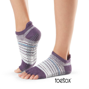 Toesox Grip Half Toe Low Rise – גרבי חמש אצבעות חצויות יוגה פילאטיס וברה