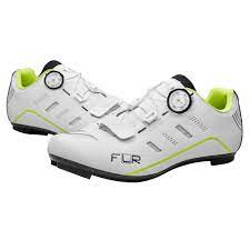 נעלי רכיבה כביש גבר/אישה בצבע לבן FLR SHOES – F-22