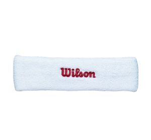 מגן זיעה וילסון לבן | W Headband WH