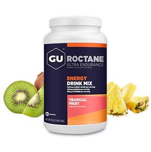 אבקת משקה איזוטוני רוקטאן בטעם פירות טרופיים |  GU- ROCTANE DRINK TROPICAL FRUIT CAN 24 SER