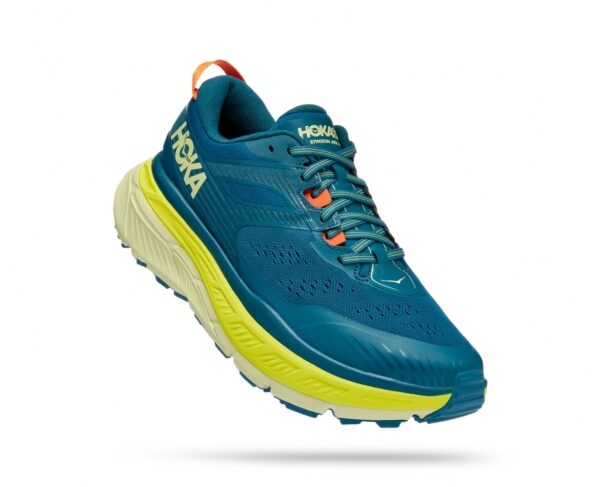 נעלי ספורט לגברים הוקה סטינסון 6 כחול קורל/צהוב | Hoka Stinson ATR 6