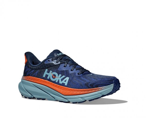 נעלי ספורט לגברים הוקה צ’אלנג’ר 7 כחול/ כחול אבן | Hoka Challenger ATR 7
