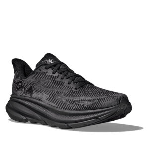 נעלי ספורט נשים הוקה קליפטון 9 בצבע שחור/שחור | Hoka Clifton 9