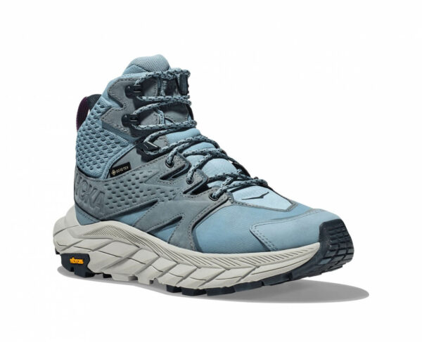 נעלי טיולים לנשים הוקה אנאקפה מיד גורטקס כחול הרים/כחול ערפל | Hoka Anacapa Mid GTX