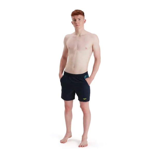 בגד ים מכנס לגבר ספידו |  Speedo Sport PNL 16″ WSHT Navy/Green