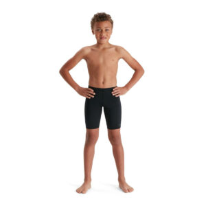 בגד ים טייץ ג'אמר לילדים ונערים ספידו | שחור+ לוגו שחור | SPEEDO ESSENTIAL END+ Jammer