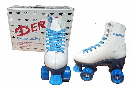 גלגיליות/סקט בצבע לבן דרבי | Derby Roller Skates