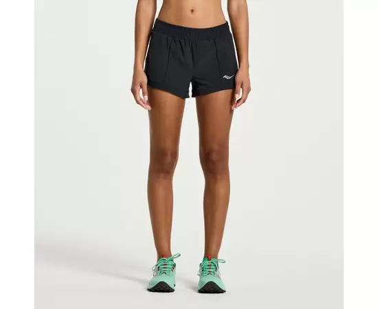 מכנסי ריצה נשים סאקוני | Saucony Outpace 2.5″ Split Women’s Shorts