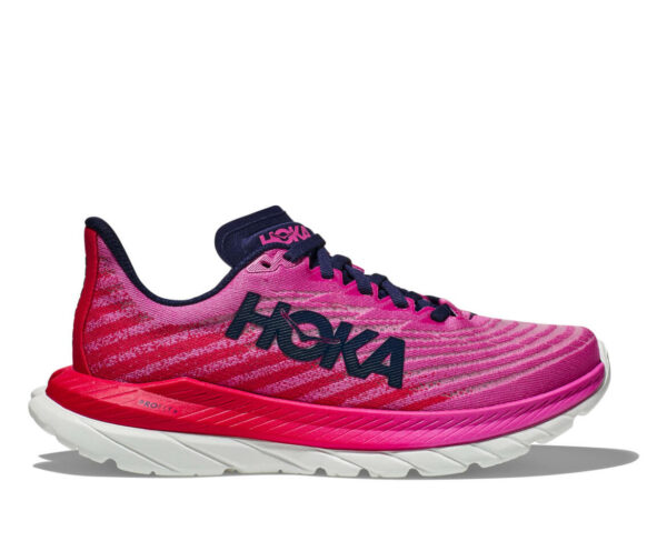 נעלי ספורט לנשים הוקה מאך 5 פטל /תות | HOKA MACH 5