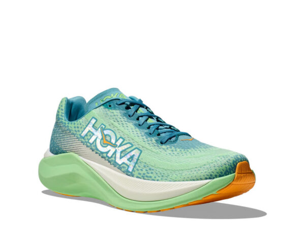 נעלי ספורט לגברים הוקה מאך אקס כחול אוקיינוס/ליים | Hoka Mach X