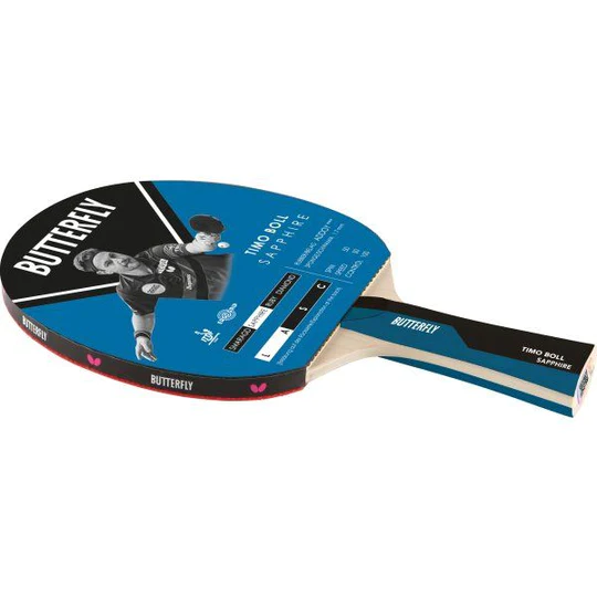 מחבט טניס שולחן מקצועי באטרפליי טימו בול ספיר | Table tennis bat Butterfly Timo Boll SAPPHIRE