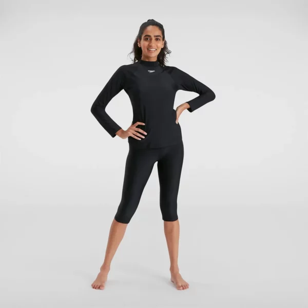 חולצת שחייה לנשים שרוול ארוך ספידו | Speedo Female Long Sleeve Sun Protection
