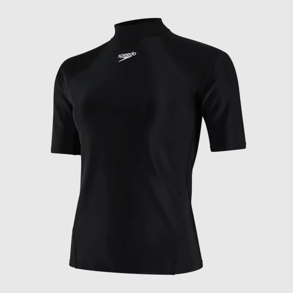חולצת אנטי סאן שרוול קצר ספידו | ילדים ונוער | Speedo Sun Protection Shirt Black