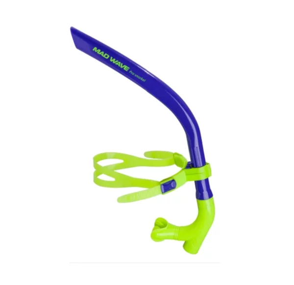 שנורקל אמצע לשחייה | שני צבעים | Mad Wave Pro Snorkel