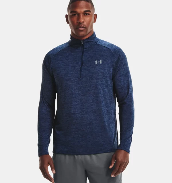 חולצת ריצה גברים שרוול ארוך אנדר ארמור | Under Armour Tech 2.0 Half Zip Golf Sweater