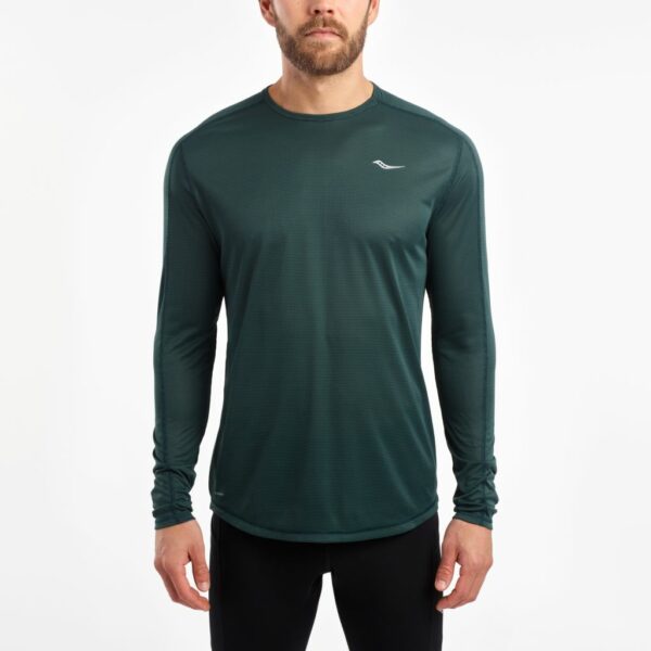 חולצת ריצה גברים שרוול ארוך סאקוני | Saucony Hydralite Long Sleeve GG