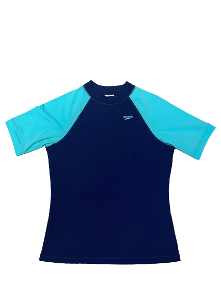 חולצת אנטי סאן שרוול קצר ספידו | ילדים ונוער | Speedo Sun Protection Shirt Navy