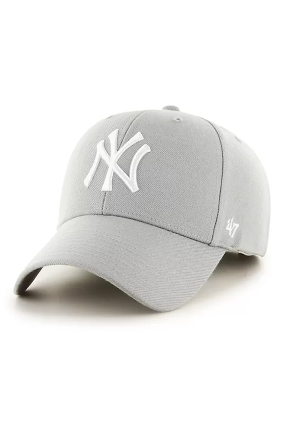 כובע מצחייה ניו-יורק יאנקיז |  Brand NY Yankees MVP 47 Cap Grey