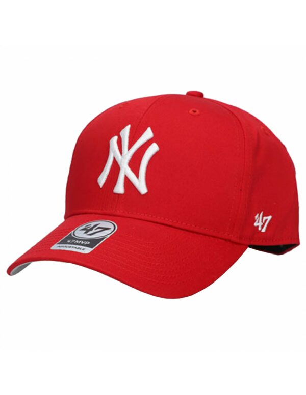כובע מצחייה ניו-יורק יאנקיז | Brand New York Yankees MVP 47 Basic Cap Red
