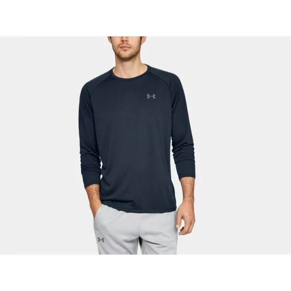 חולצת ריצה גברים שרוול ארוך אנדר ארמור | Men’s UA Tech™ Long Sleeve Blue