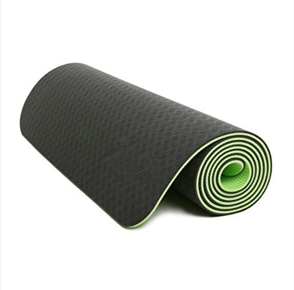 מזרן יוגה מקצועי אקולוגי 6 מ”מ | דו צדדי ירוק כהה | Eco Friendly Yoga Mat Latex&PVC Free