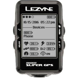 מחשבון רכיבה | Lezyne Super GPS Cycling Computer