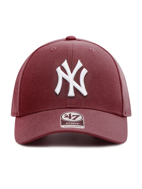 כובע מצחייה ניו-יורק יאנקיז | Brand New York Yankees MVP Cap 47 Basic Dark Maroon