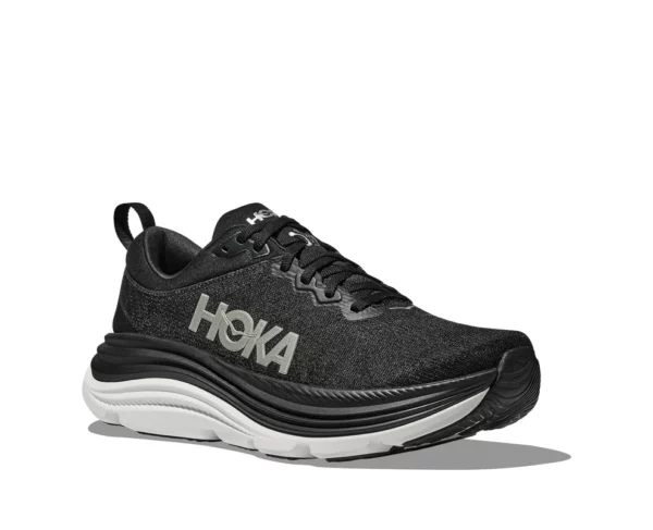 נעלי ספורט לגברים הוקה גביוטה 5 רחבות שחור/לבן | Hoka Gaviota 5 Wide