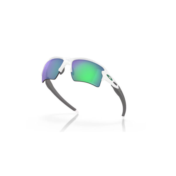 ⁦משקפי שמש אוקלי |  Oakley Flak® 2.0 XL Prizm Jade Lenses Polished White Frame⁩ – תמונה ⁦2⁩