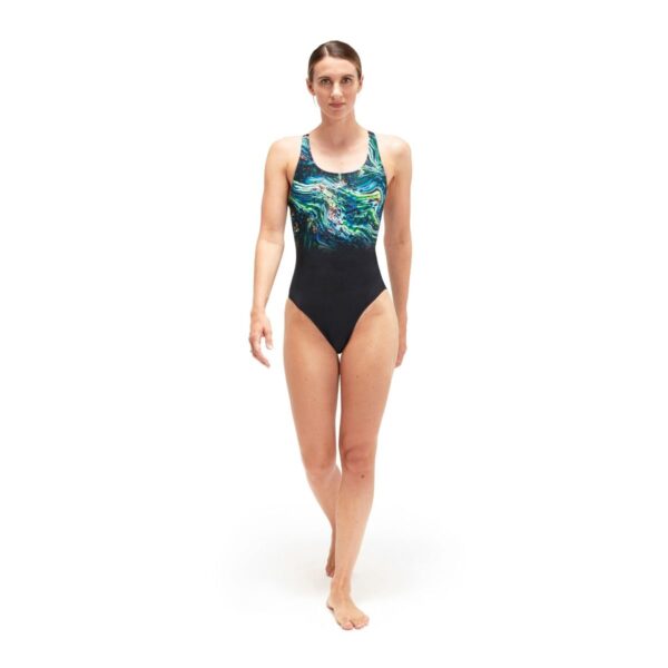 בגד ים נשים מקצועי שלם ספידו | Speedo Women’s Placement Digital Powerback Swimsuit