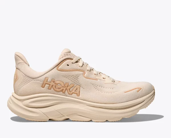 נעלי ספורט לנשים הוקה קליפטון 10 וניל/זהב | Hoka Clifton 10 Women