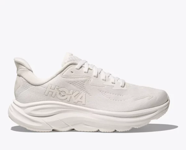 נעלי ספורט לנשים הוקה קליפטון 10 לבן/לבן | Hoka Clifton 10 Women